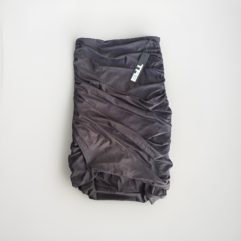 Ta3 Cross Mesh Skirty in Black Sz Med NWT